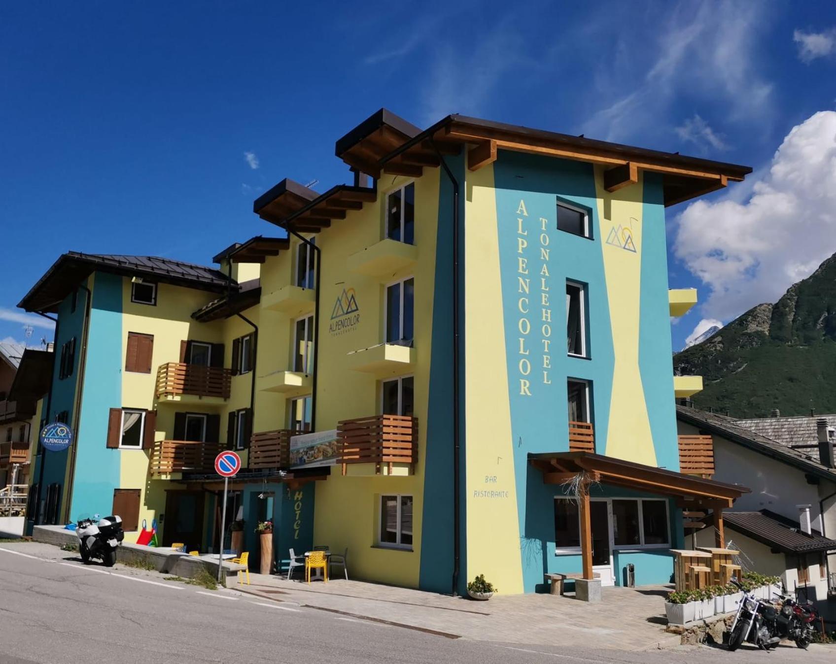 Alpencolor Hotel Tonale Passo del Tonale Kültér fotó