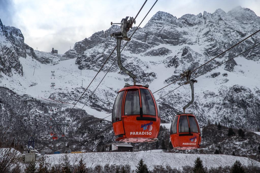 Alpencolor Hotel Tonale Passo del Tonale Kültér fotó